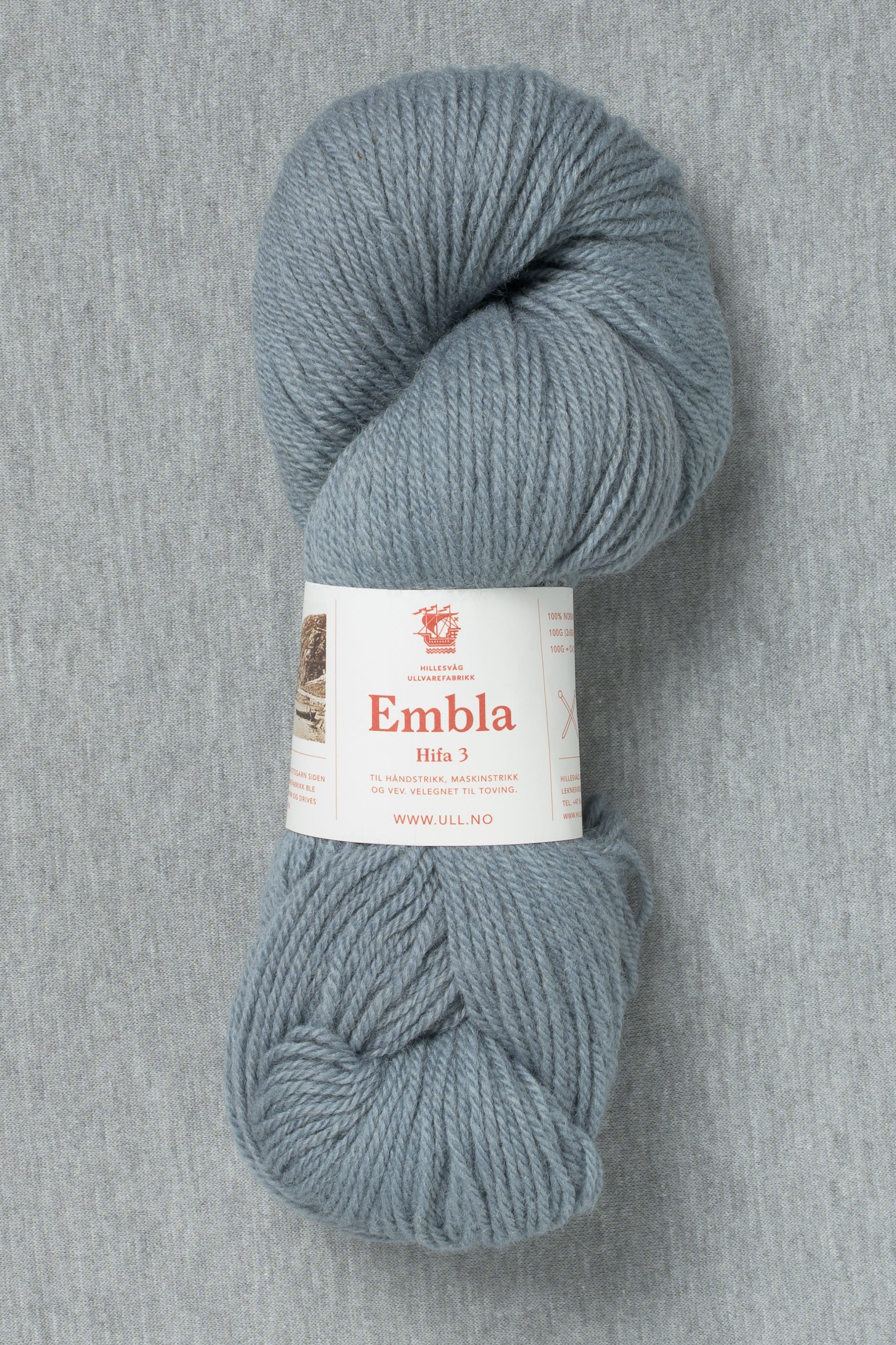 Hillesvåg Embla 6052 Steel Gray (Bag of 10)