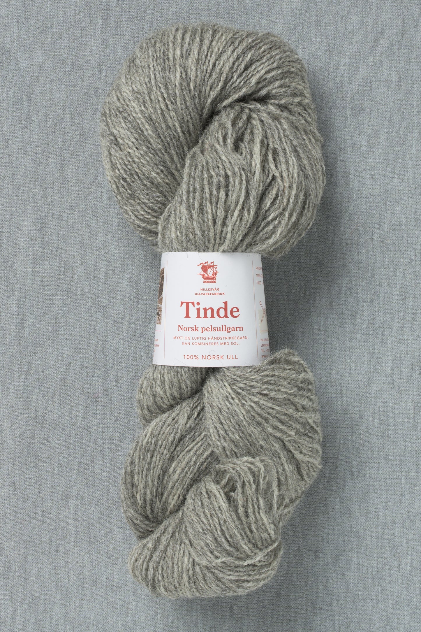 Hillesvåg Tinde 2115 Natural Grey (Bag of 10)