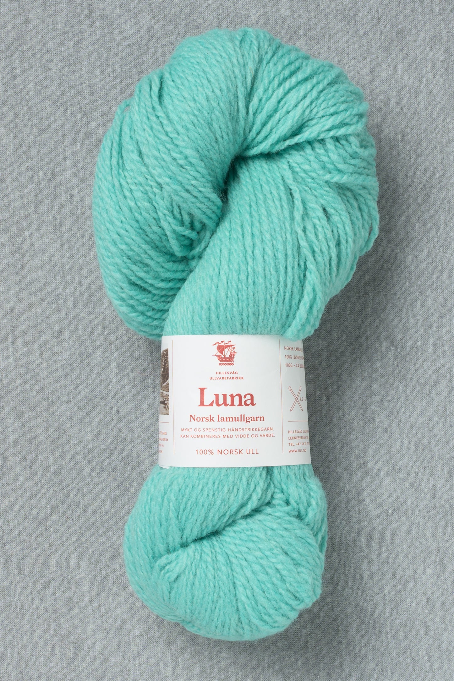 Hillesvåg Luna 458 Light Turquoise Green (Bag of 10)