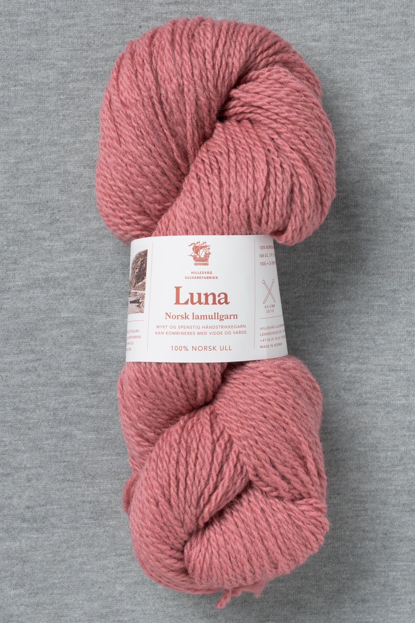 Hillesvåg Luna 407 Dusty Pink (Bag of 10) (New for FW26)