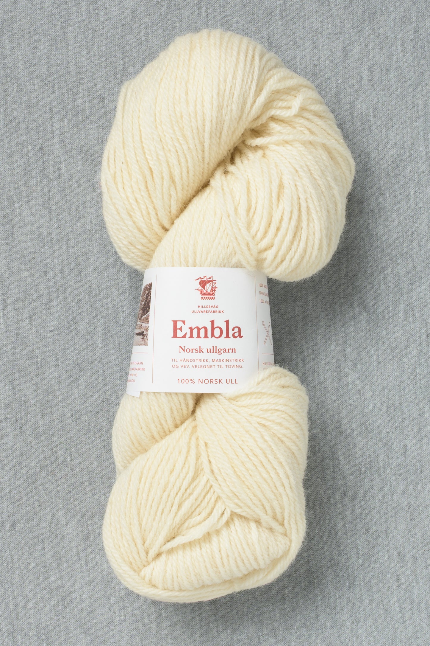 Hillesvåg Embla 6057 Unbleached White (Bag of 10)