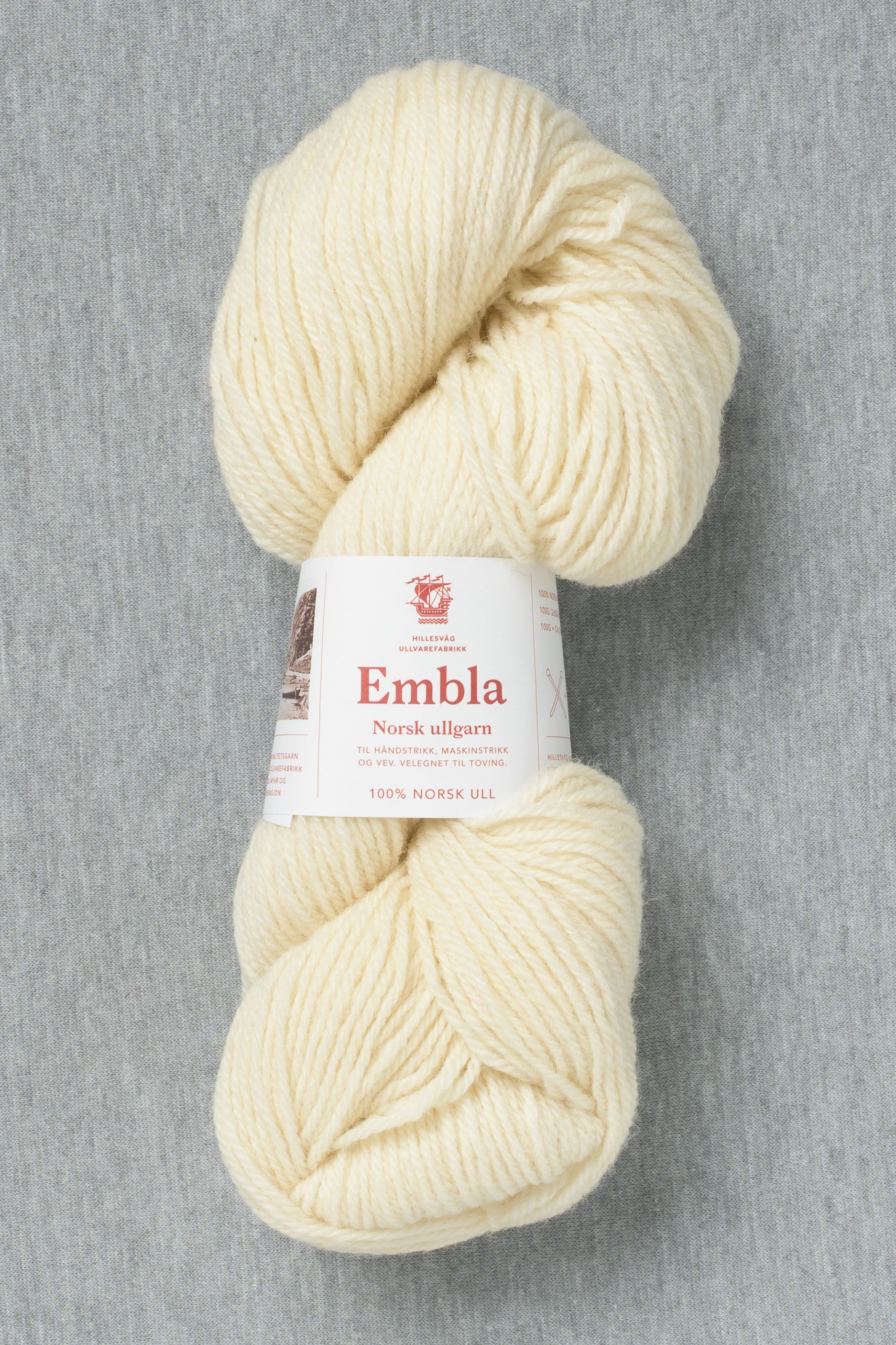 Hillesvåg Embla 6057 Unbleached White (Bag of 10)