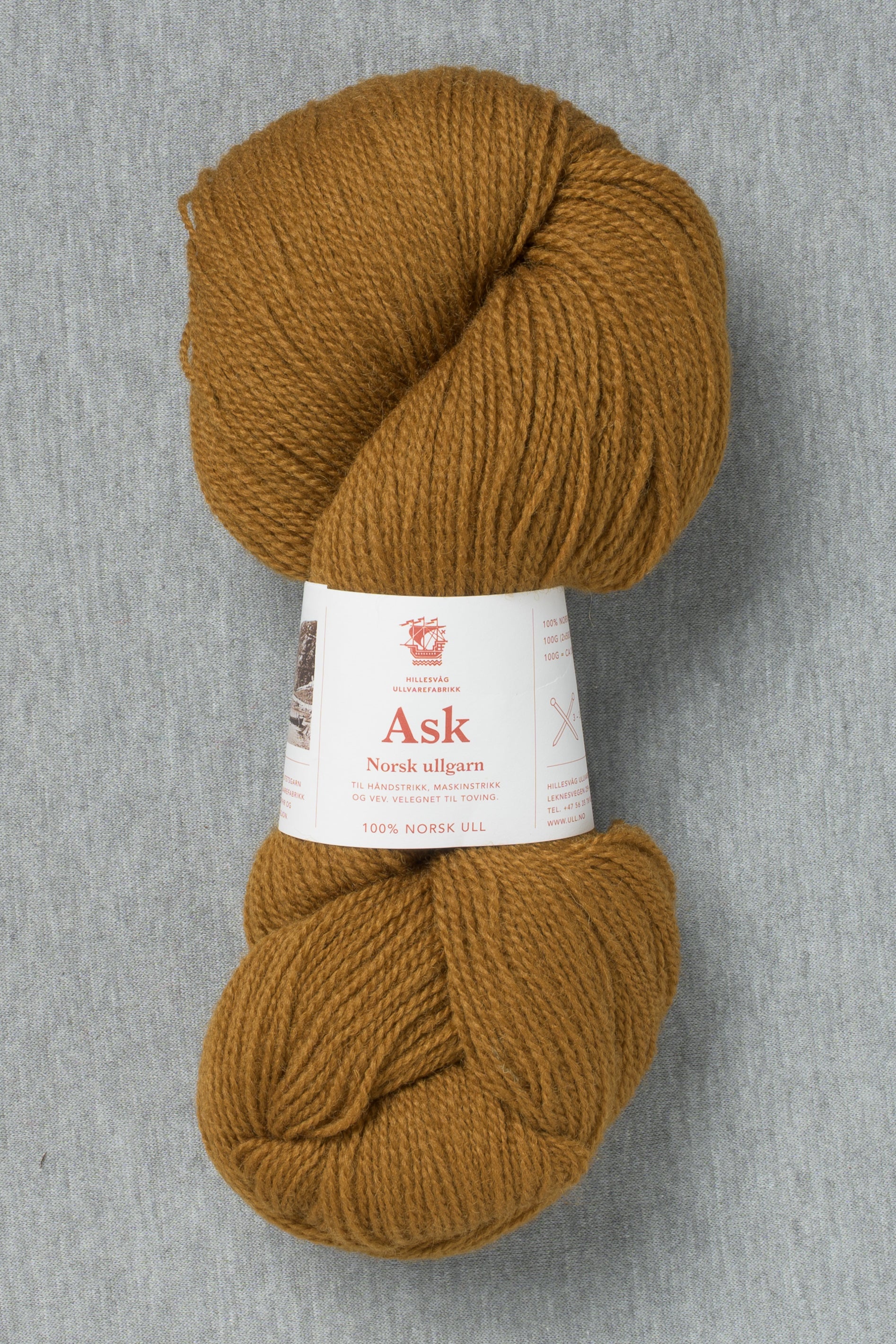 Hillesvåg Ask 6093 Yellow Brown (Bag of 10)