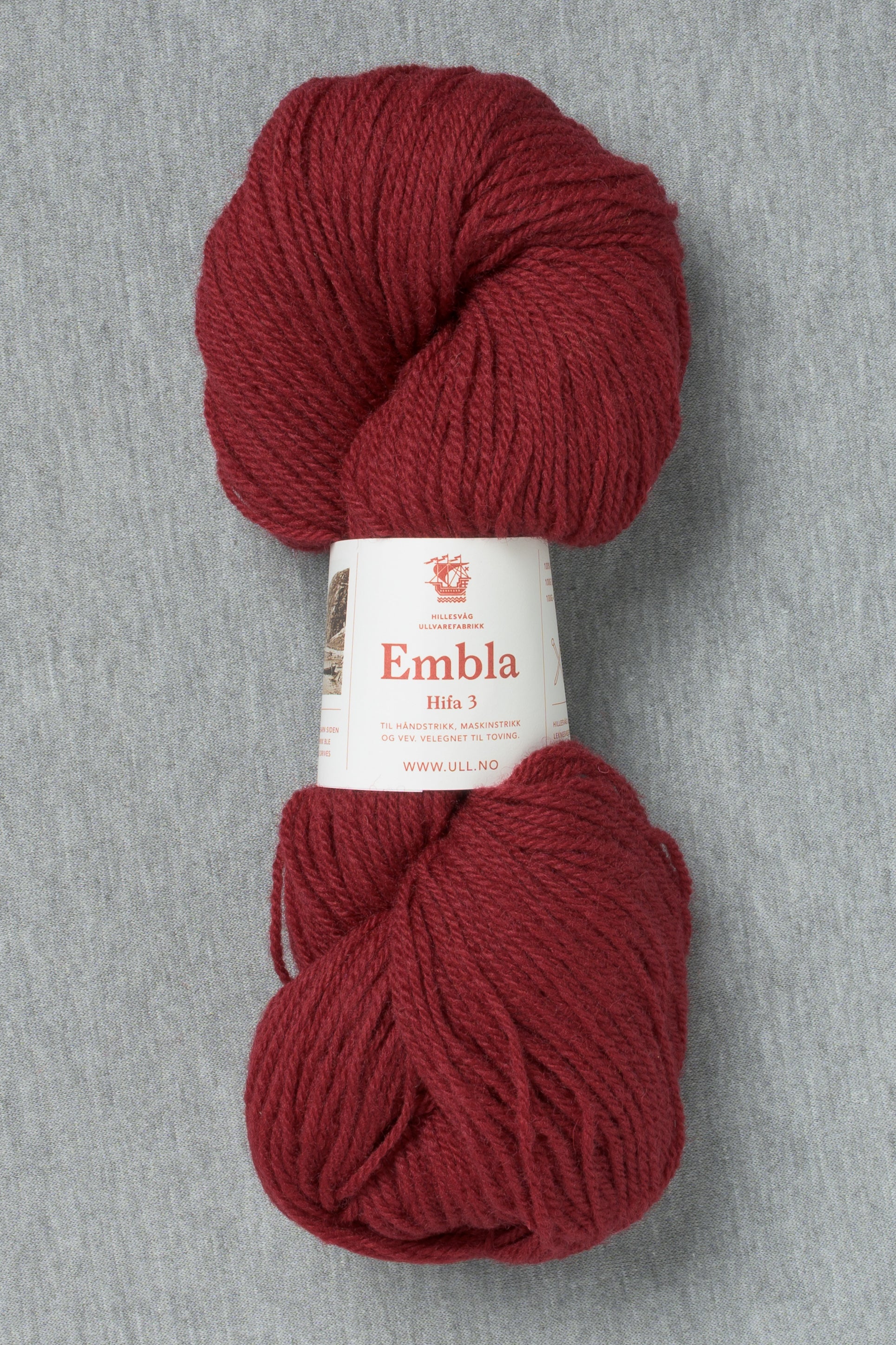Hillesvåg Embla 6072 Dark Burgundy (Bag of 10)