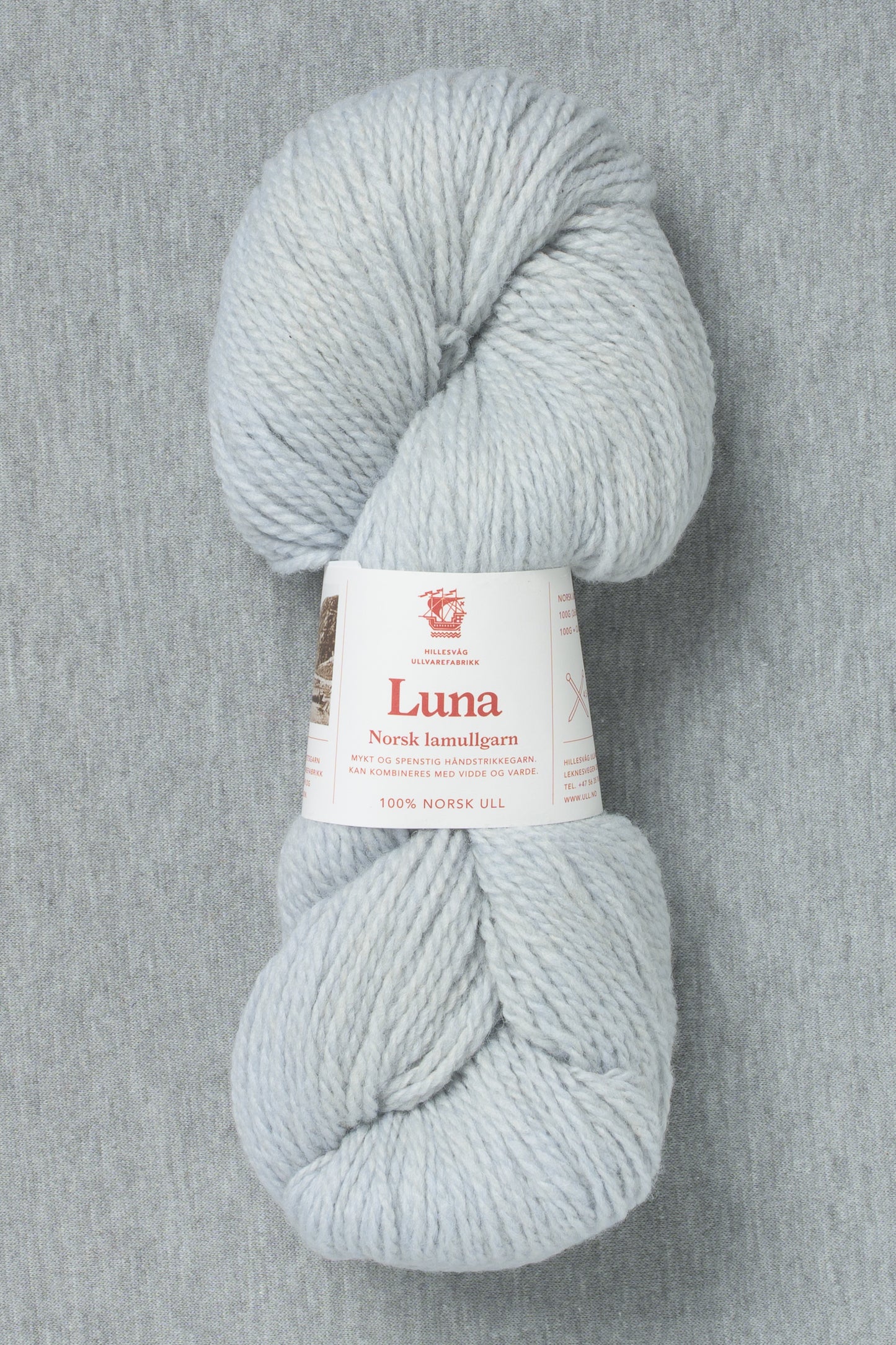 Hillesvåg Luna 409 Light Blue Grey (Bag of 10)
