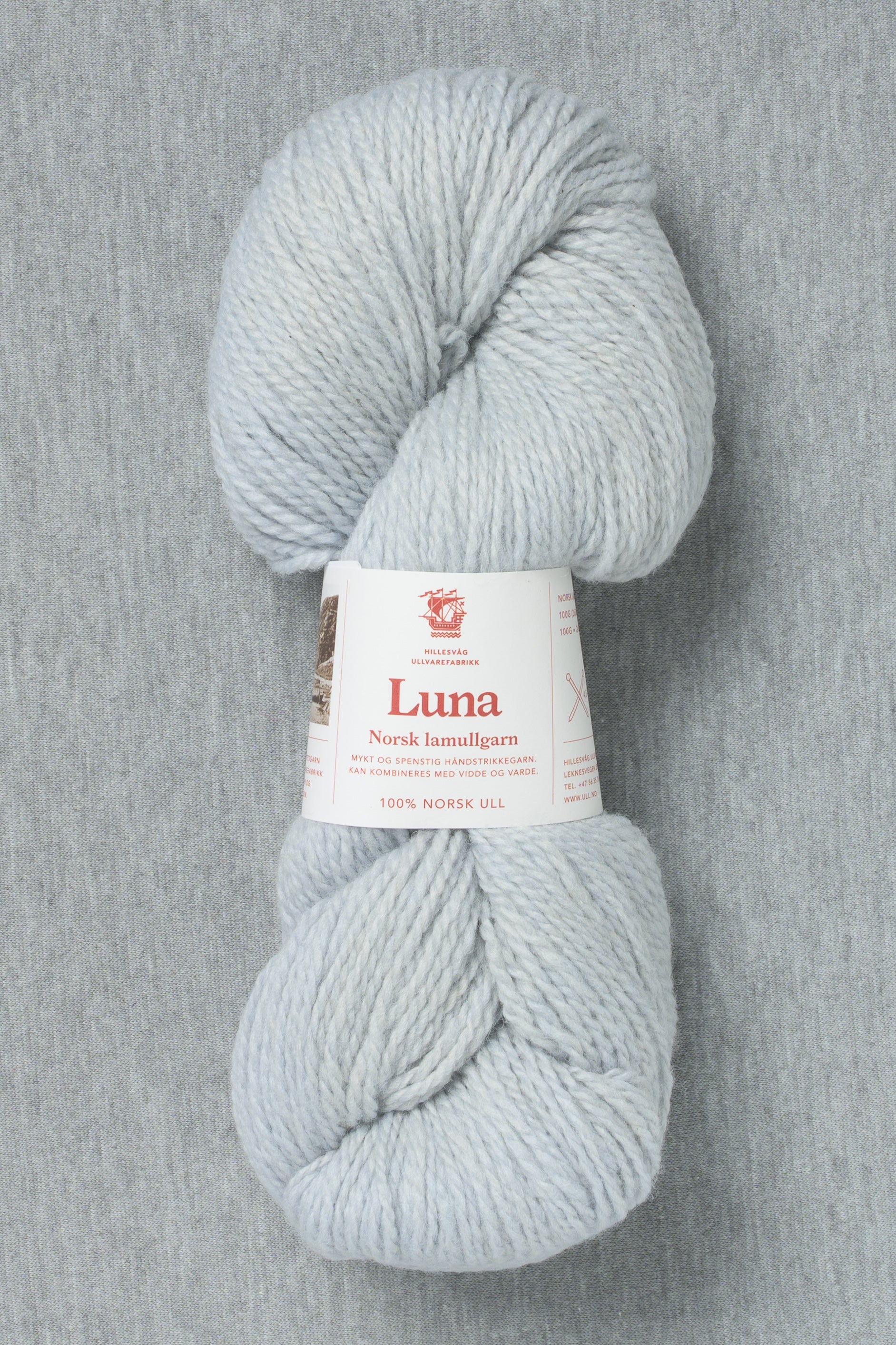 Hillesvåg Luna 409 Light Blue Grey (Bag of 10)