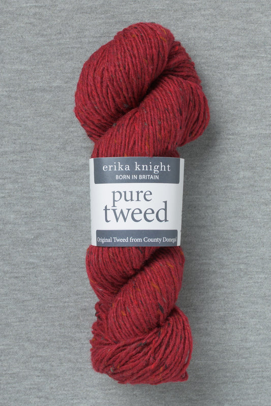 Erika Knight Pure Tweed 4754 Abbotsford Red (Bag of 10)