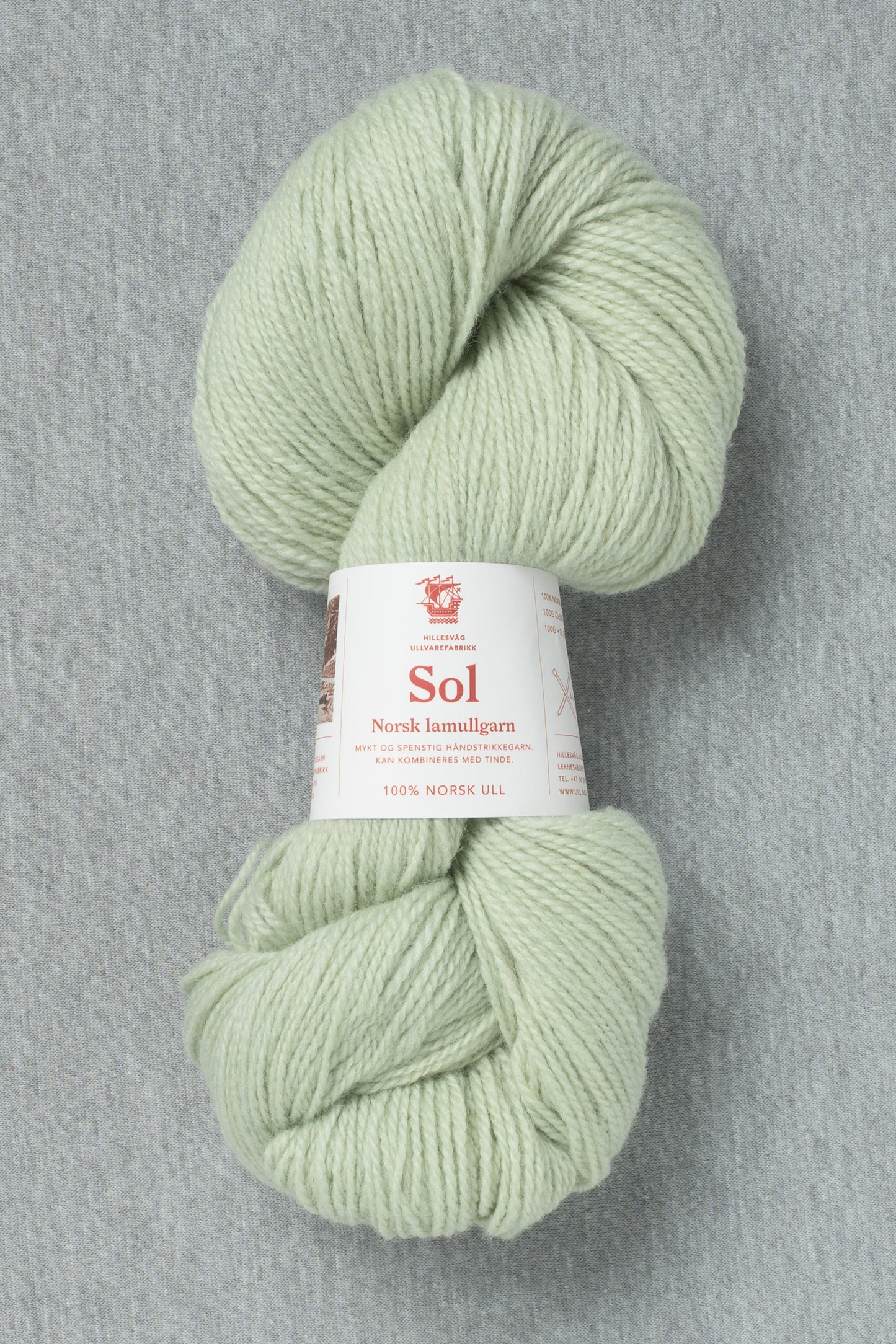 Hillesvåg Sol 431 Dusty Light Green (Bag of 10)