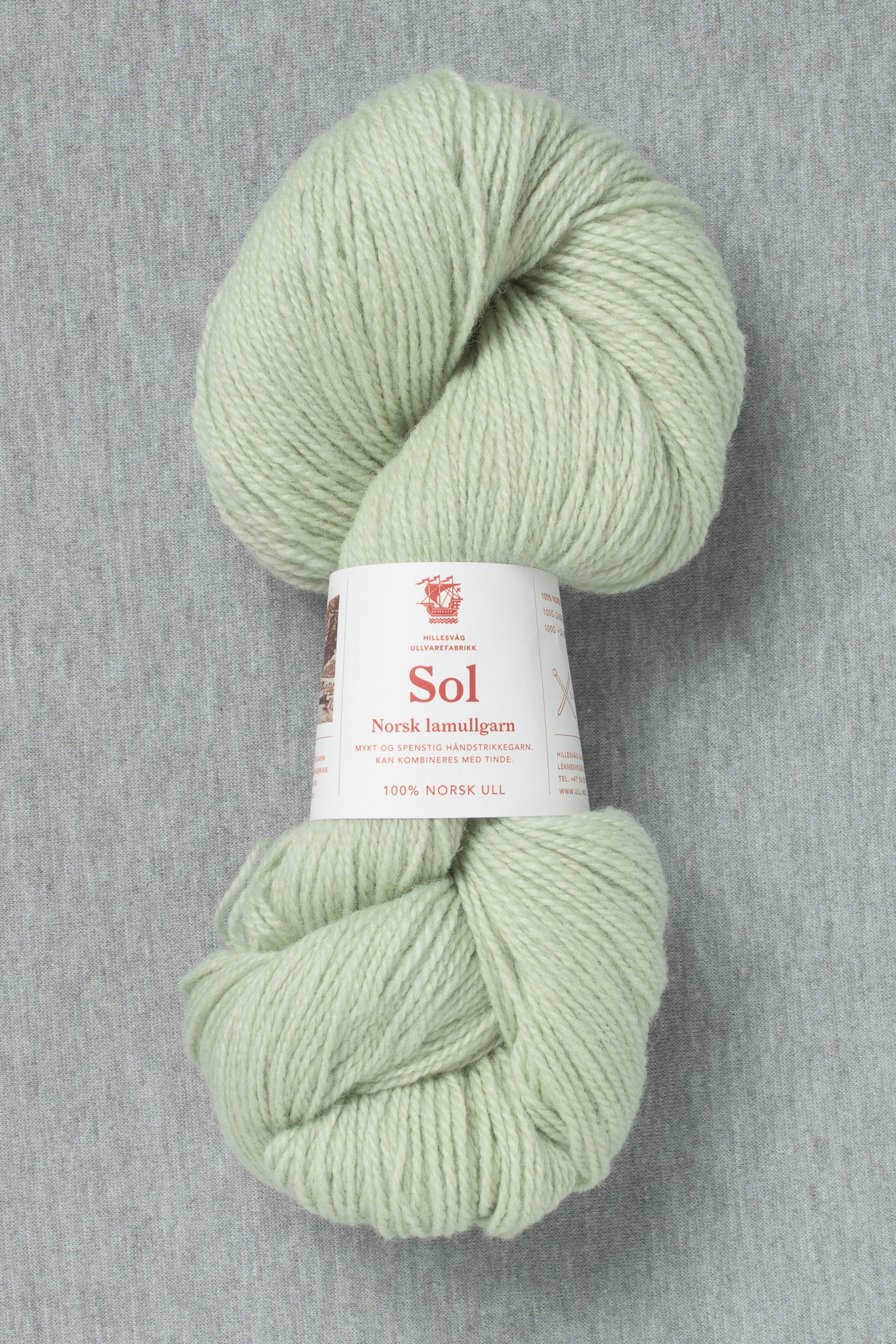 Hillesvåg Sol 431 Dusty Light Green (Bag of 10)