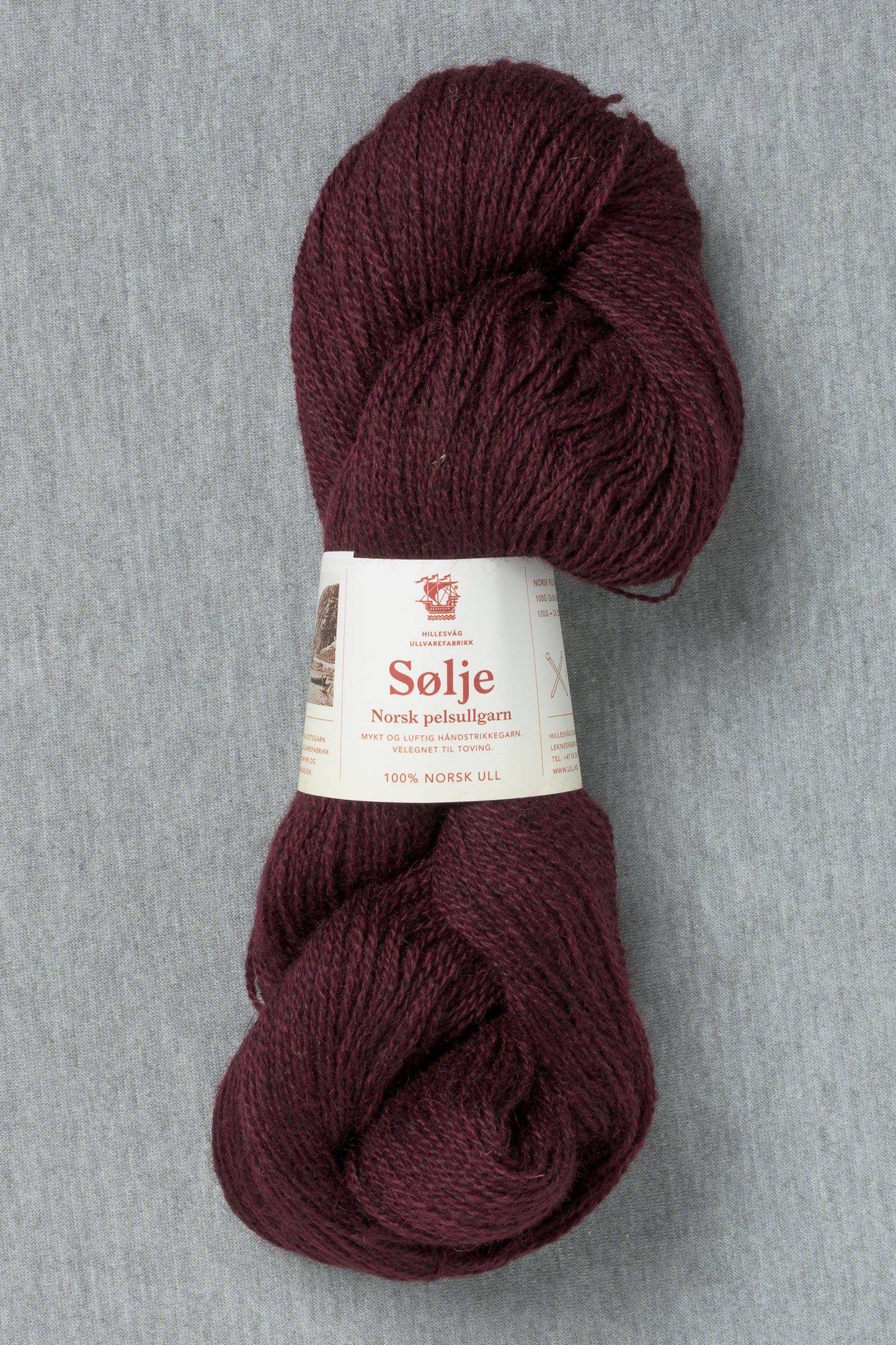 Hillesvåg Sølje 2131 Burgundy Purple (Bag of 10)