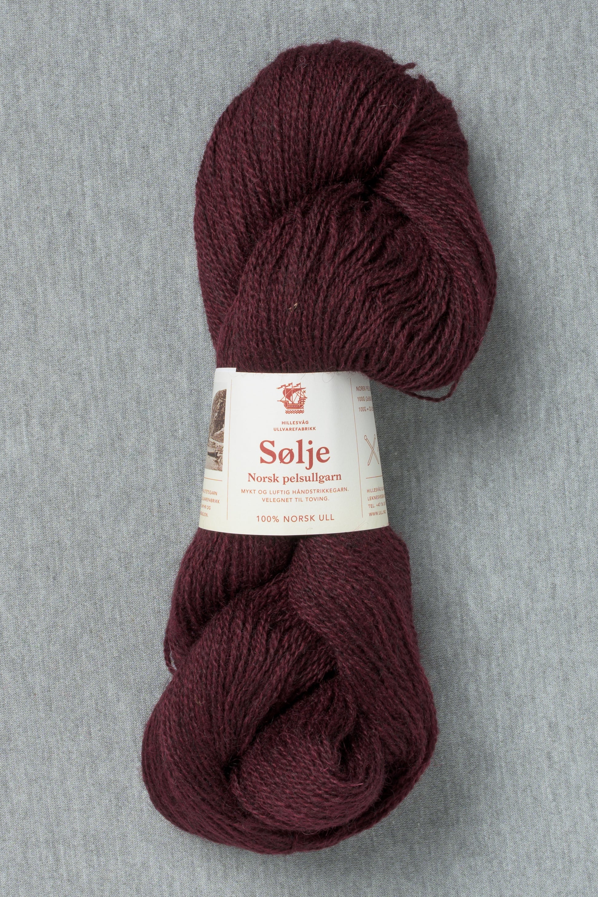 Hillesvåg Sølje 2131 Burgundy Purple (Bag of 10)