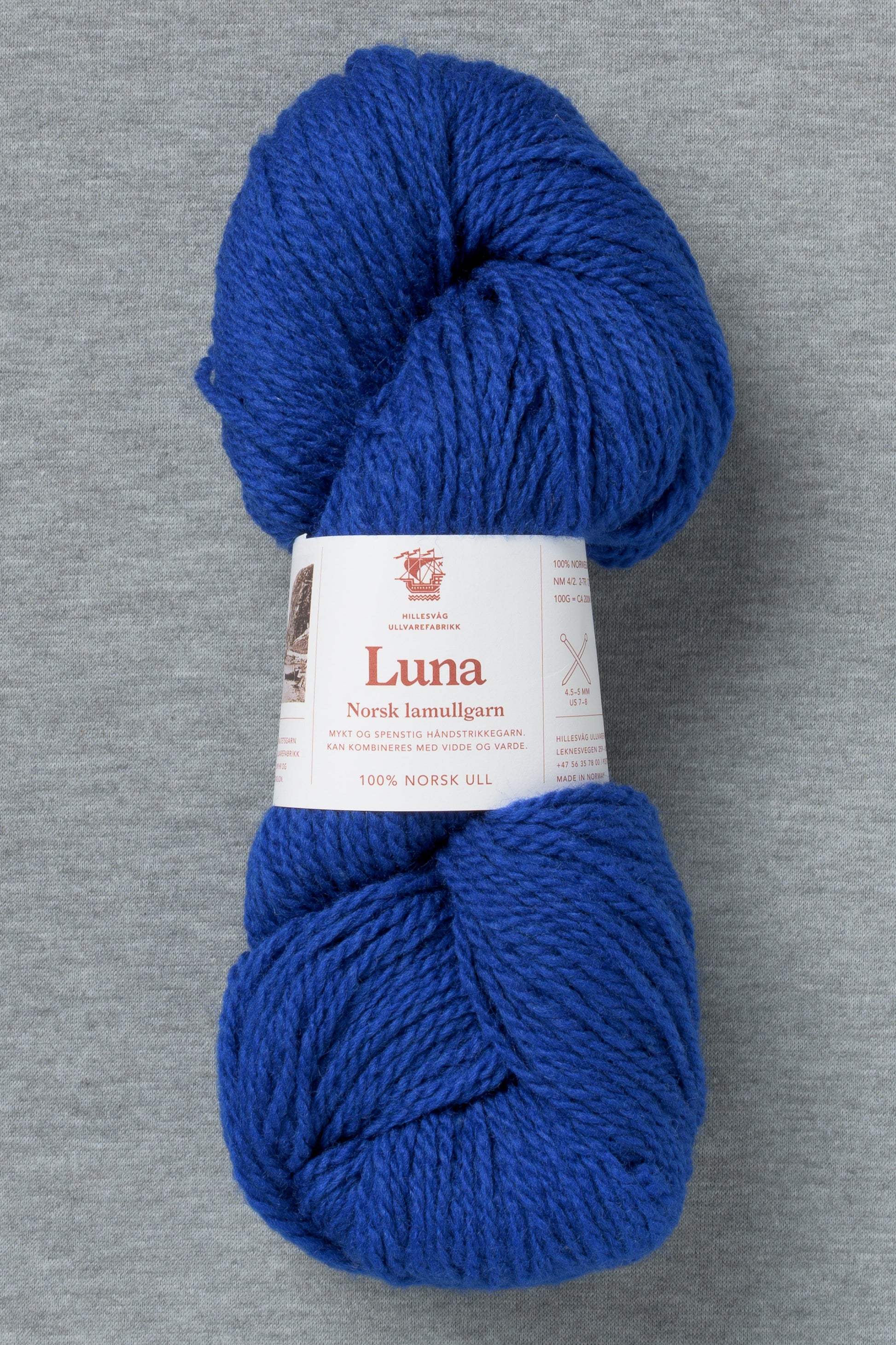 Hillesvåg Luna 473 Cobalt Blue (Bag of 10) (New for FW26)