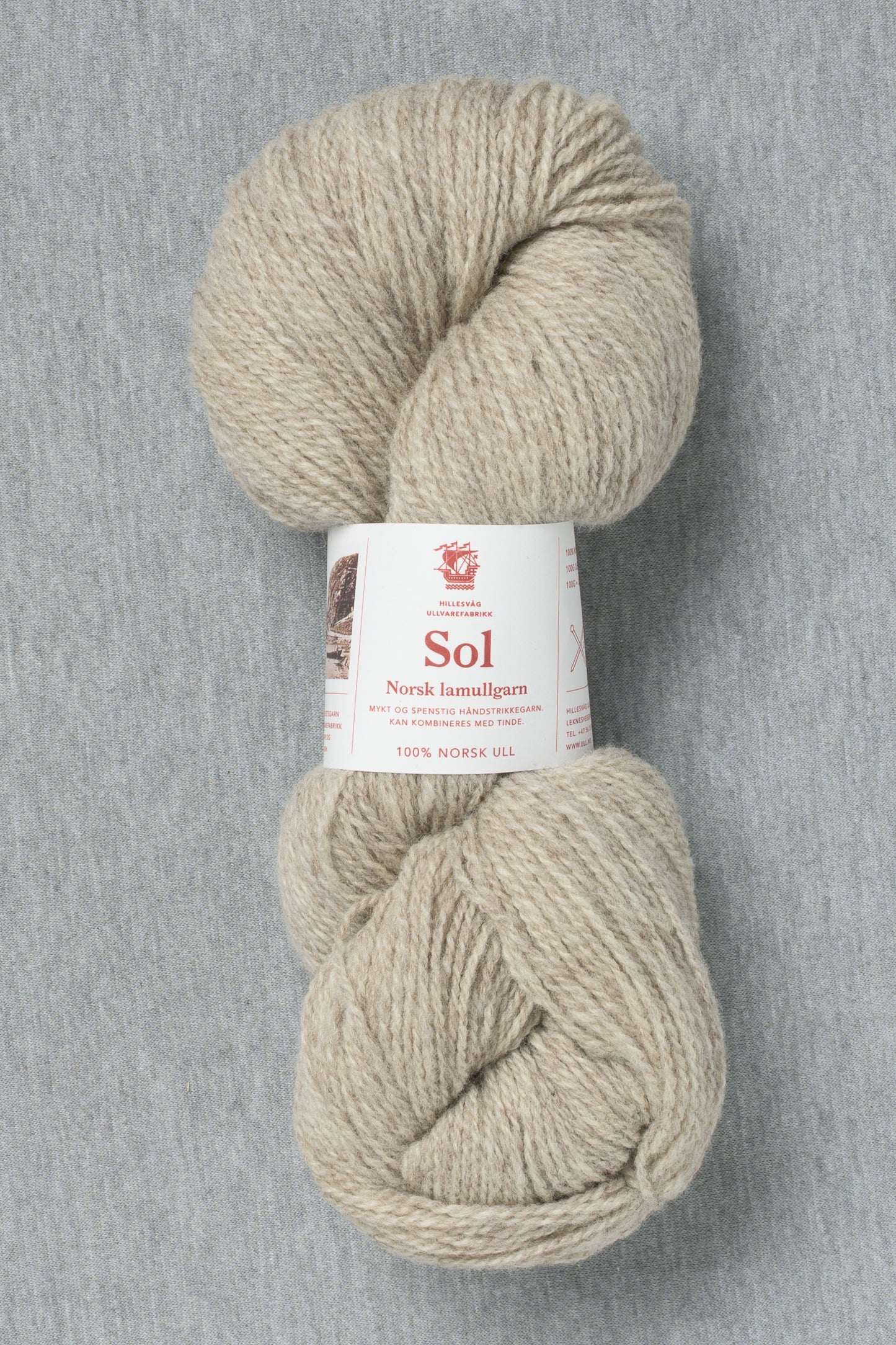 Hillesvåg Sol 450 Heathered Light Brown (Bag of 10)