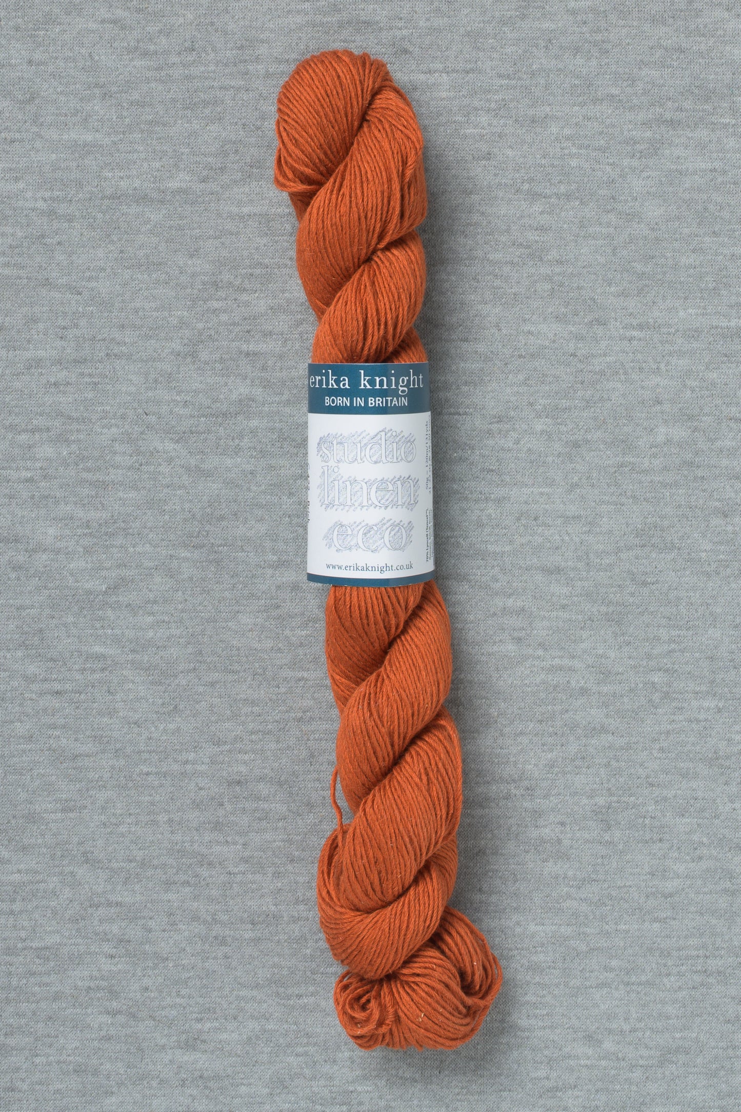 Erika Knight Studio Linen Eco 422 Brick (Bag of 10)