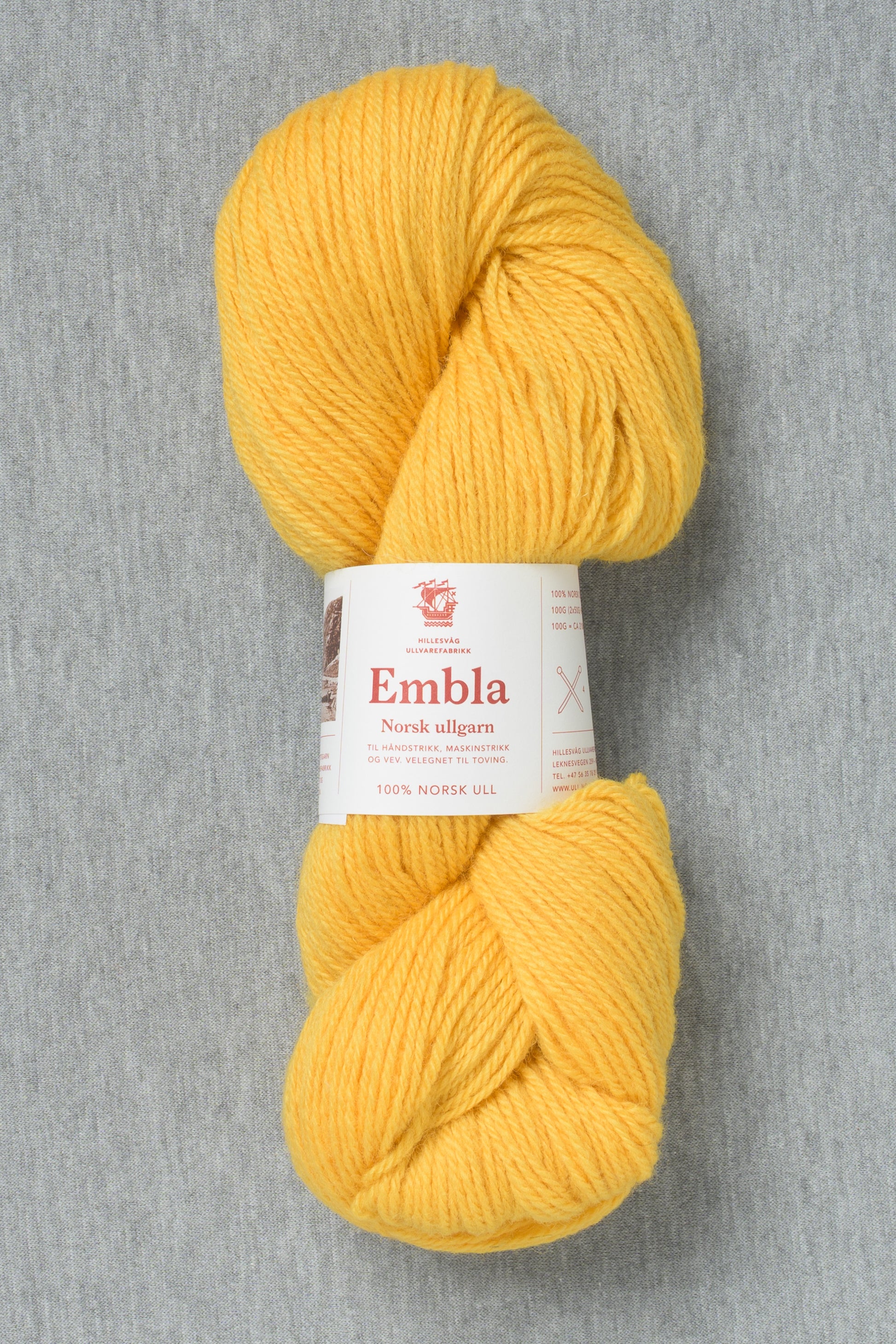 Hillesvåg Embla 6118 Yellow (Bag of 10)