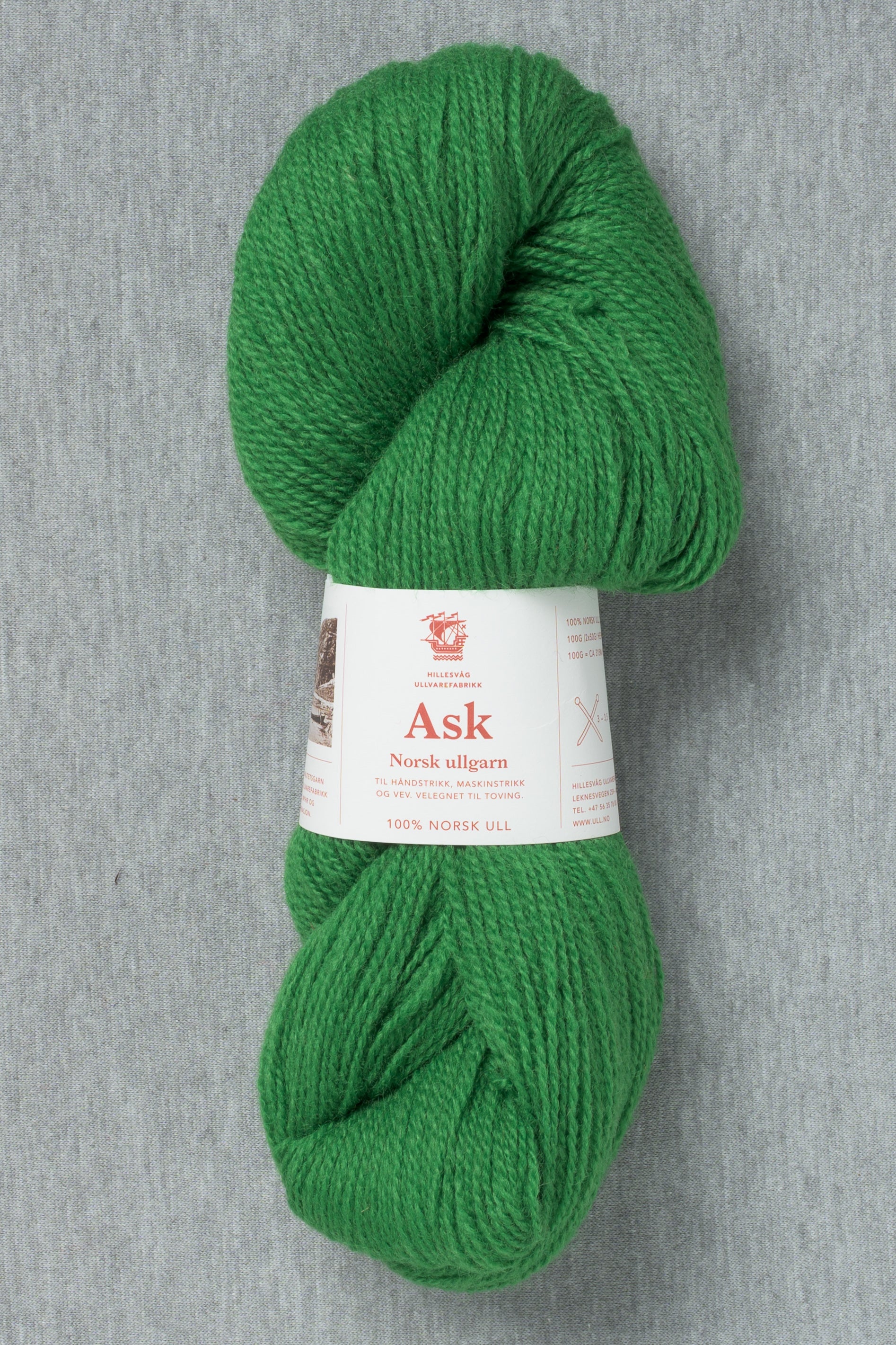 Hillesvåg Ask 6023 True Green (Bag of 10)