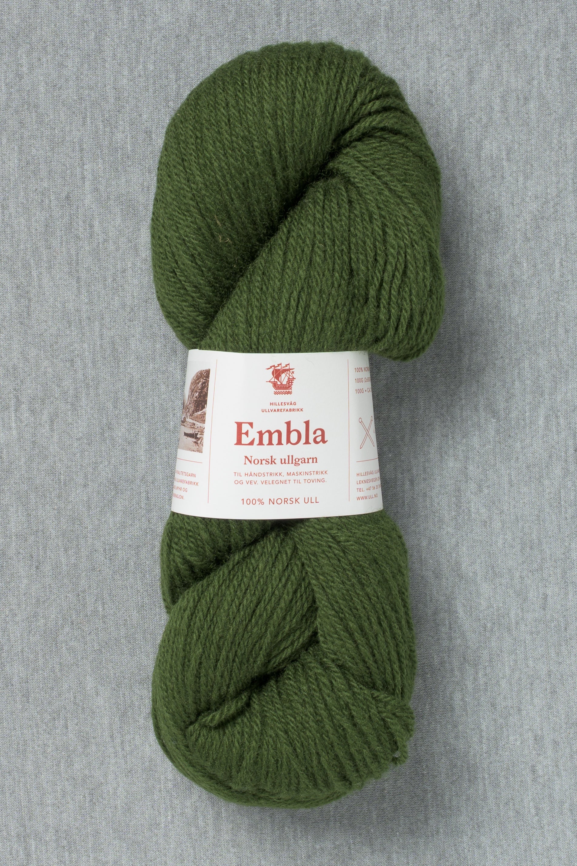 Hillesvåg Embla 6089 Hunter Green (Bag of 10)