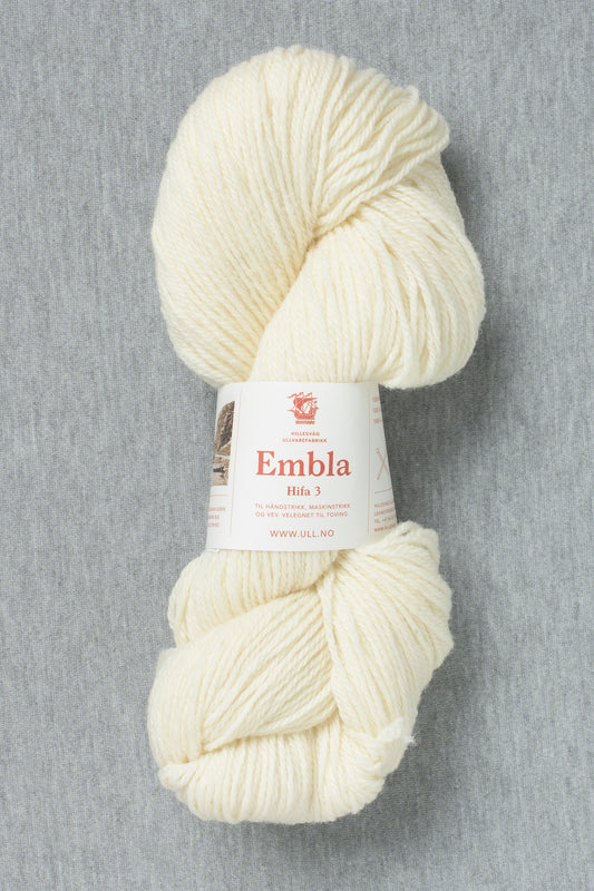 Hillesvåg Embla 6047 Half Bleached White (Bag of 10)