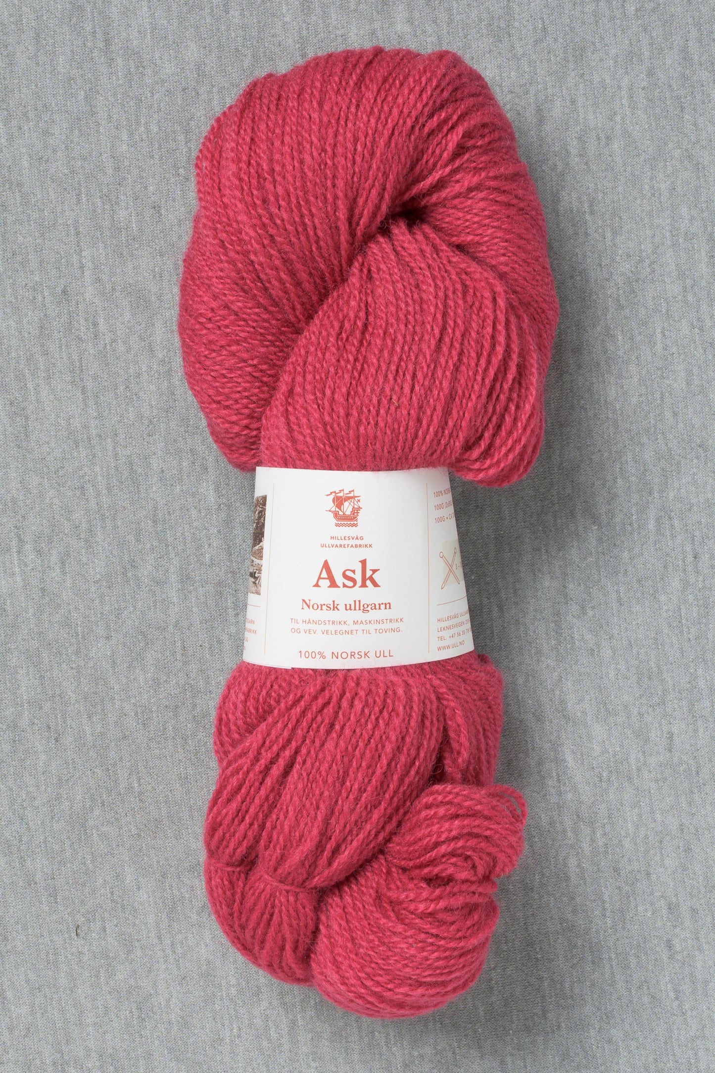 Hillesvåg Ask 6018 Dark Pink (Bag of 10)