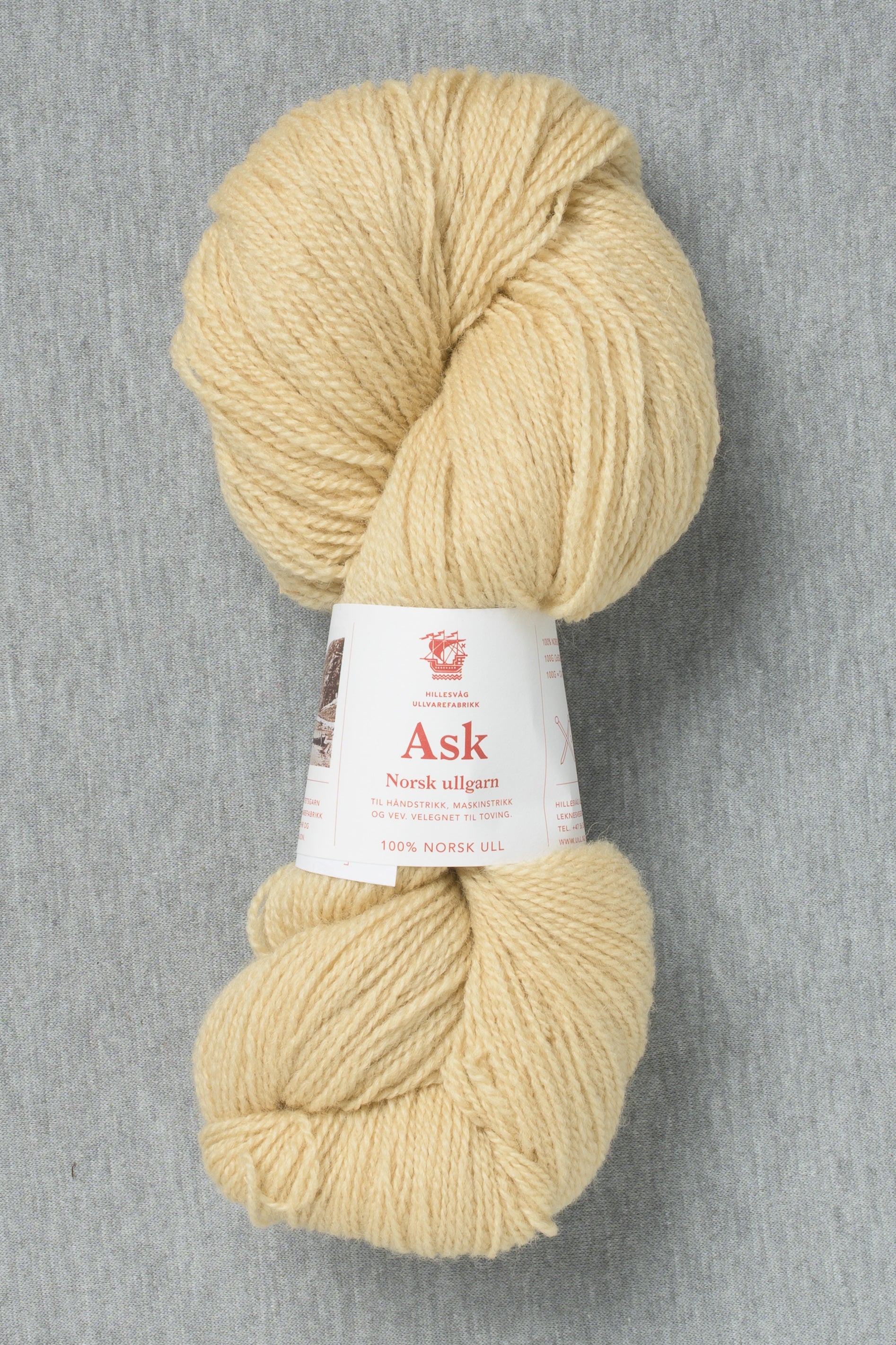 Hillesvåg Ask 6107 Ecru (Bag of 10)