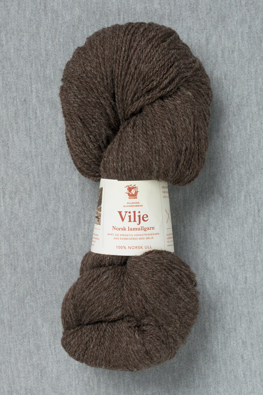 Hillesvåg Vilje 452 Heathered Dark Brown (Bag of 10)