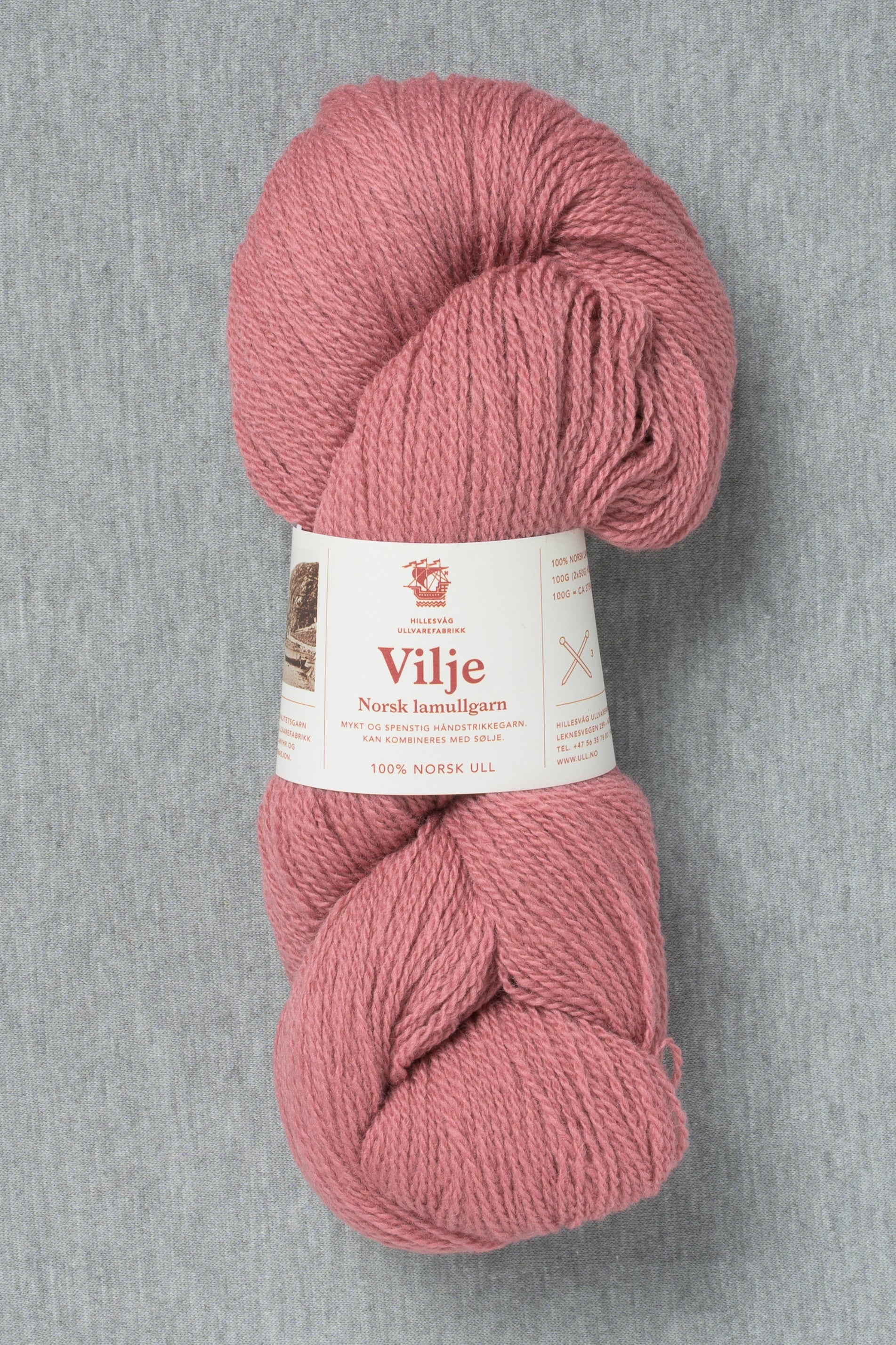 Hillesvåg Vilje 407 Old Rose (Bag of 10)